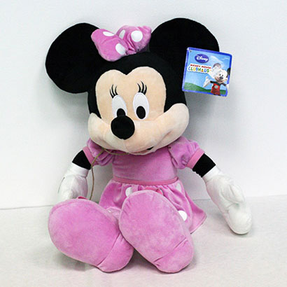 Disney hračka Minnie v svetlých šatách (dĺžka 65 cm)
