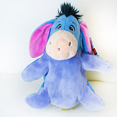 Disney hračka - Maňásek oslík (dĺžka 15 cm)