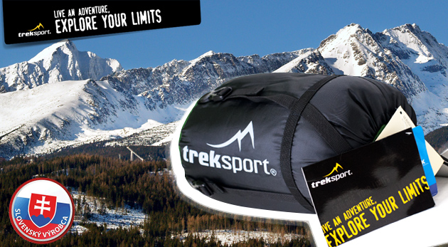 Kvalitné a komfortné spacáky Treksport