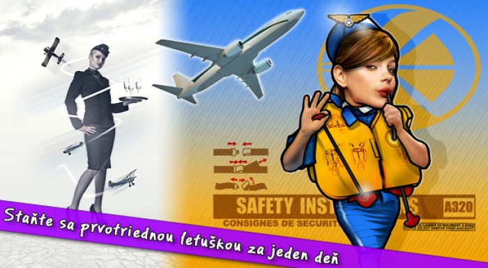 Kurz letušiek/stewardov vás naučí, ako sa správať medzi nebom a zemou.