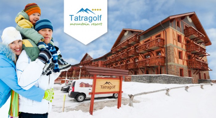 Zasnežený oddych v TATRAGOLF RESORT****