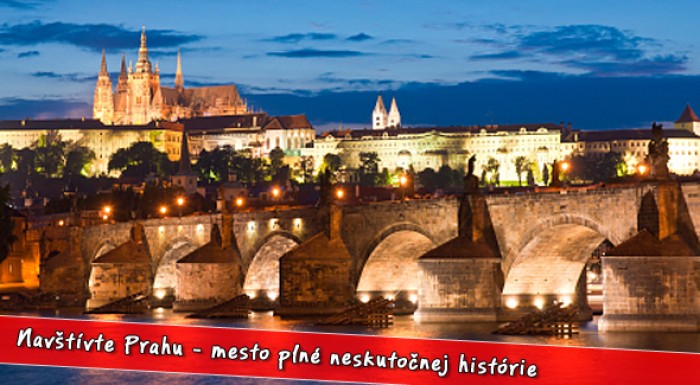 Hotel Bohemians - 3 dňový pobyt v stovežatej Prahe pre 2 osoby