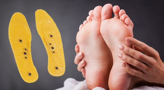 Masážno-magnetické vložky do topánok