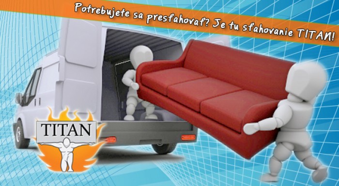 Sťahovanie bytov, firiem - ťažkých bremien i nábytku.
