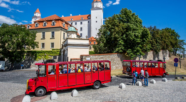 Vyhliadková jazda v autíčku Prešporáčik-Oldtimer®