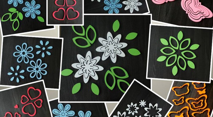 Drevené 3D nalepovacie dekorácie