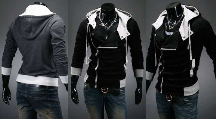 Štýlová pánska mikina na zips