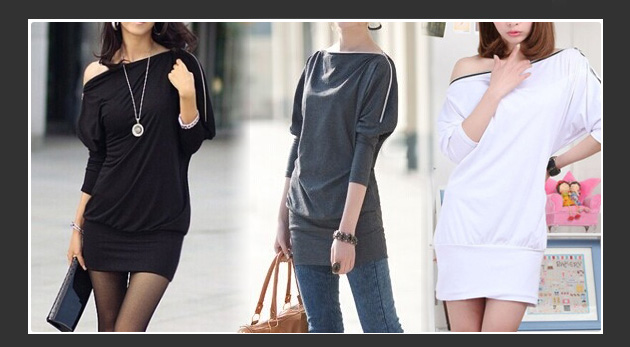 Dámska tunika s lodičkovým výstrihom