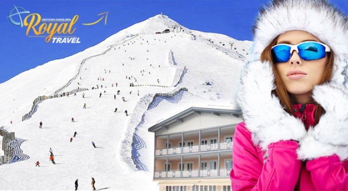 Lyžovačka v rakúskych Alpách