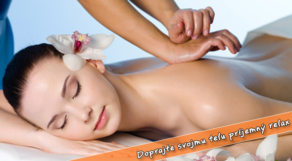 30 minútová masáž alebo permanentka na 5 vstupov na masáž.