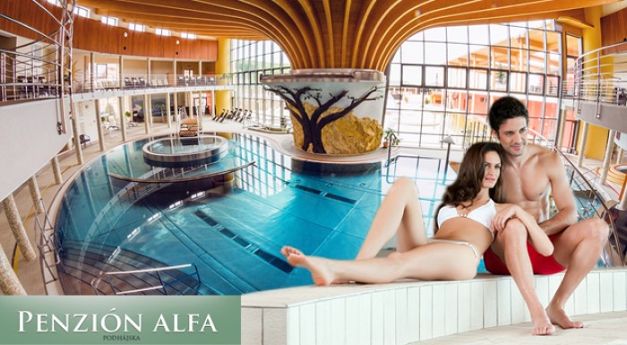 Relax v kúpeľnej Podhájskej v Penzióne Alfa