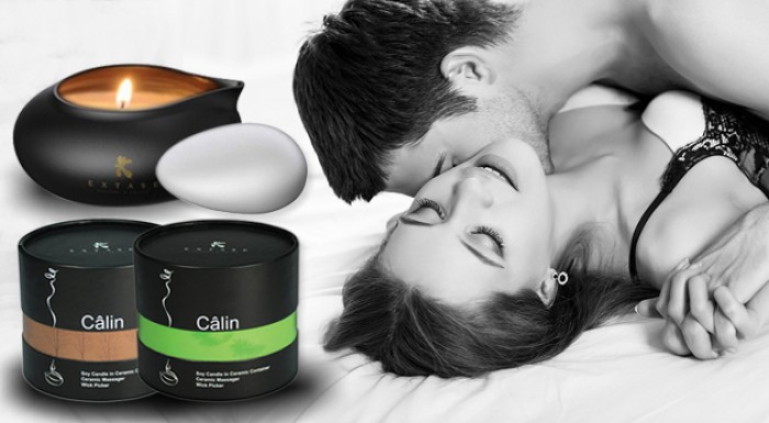 Masážna sviečka pre príjemné chvíle s partnerom
