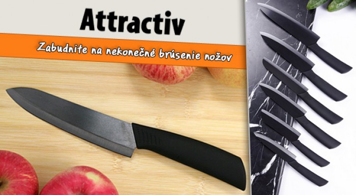 Keramický nôž vrátane poštovného a balného.