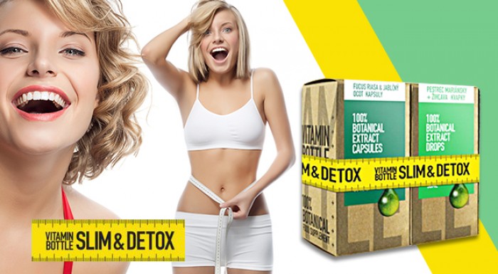 Slim & Detox kapsule a kvapky na detox a chudnutie