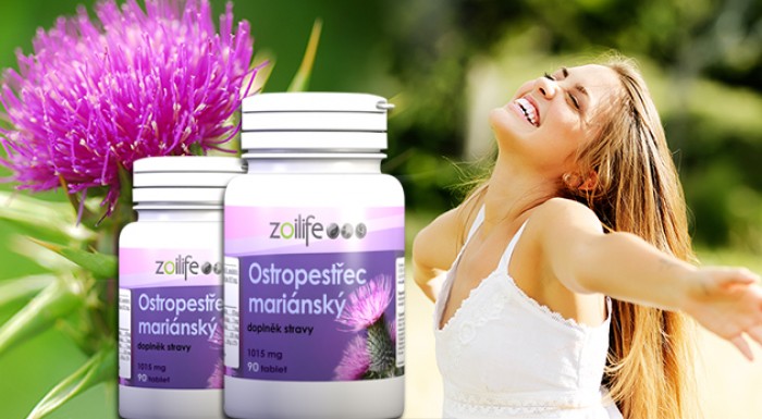 Ostropestrec mariánsky - výživové tablety
