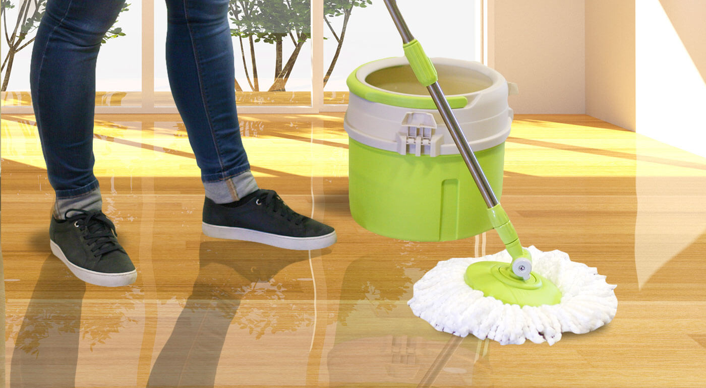 Skvelé mopy Magic Mop 360º s textilnými hlavicami