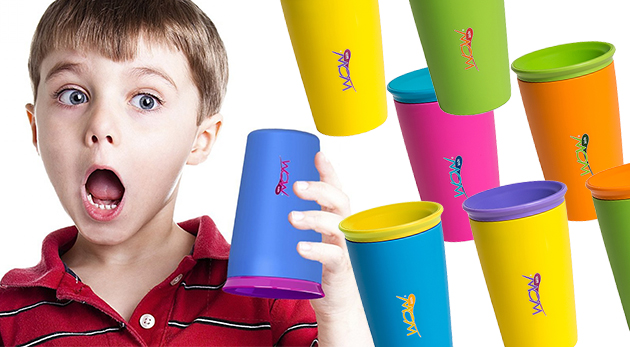 WOW cup - pohár, z ktorého nie je možné rozliať
