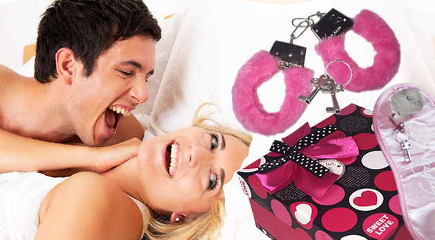 Hravá a sexi valentínska sada pre dámy