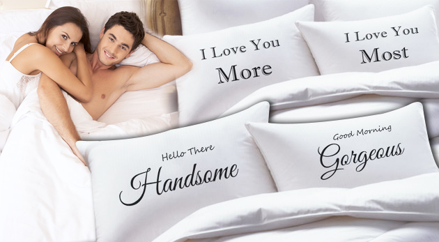Originálne obliečky na vankúše s nápisom podľa vás