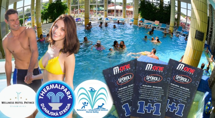 Celodenný vstup do termálnych aquaparkov