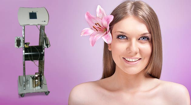 Ošetrenie pleti prístrojom NEW AGE PLASMA