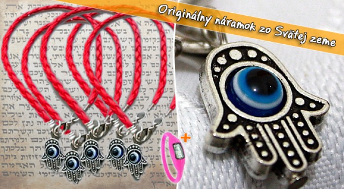 Kabbalah - originálny náramok zo Svätej zeme.