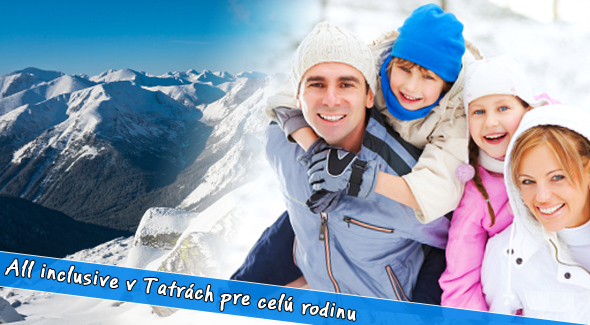 4 dni All Inclusive pod Tatrami. Hotel Nezábudka Tatranská Štrba. Platnosť až do leta 2012.
