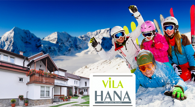 Vila Hana pod zasneženými Tatrami
