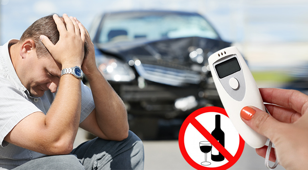 Prenosný LCD alkoholtester