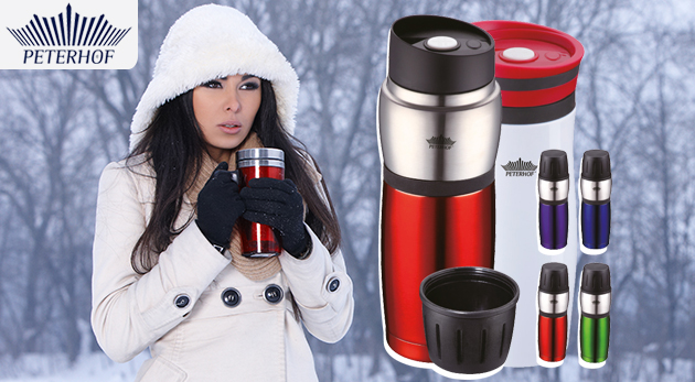 Termo hrnček zn. Peterhof - 4 modely