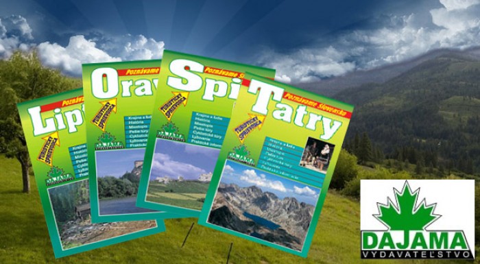 Knižné tituly o rôznych regiónoch Slovenska