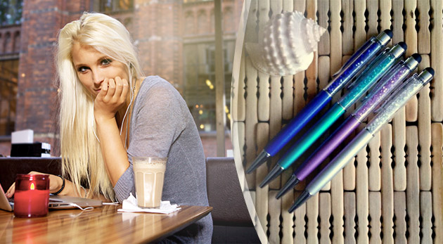 Dotykové kryštálové pero