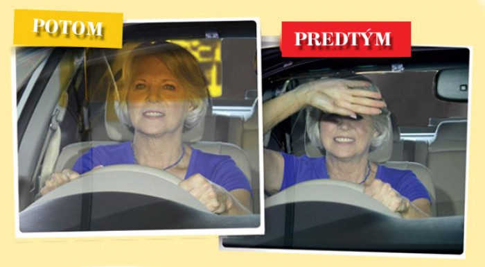 Nočná a denná clona do auta