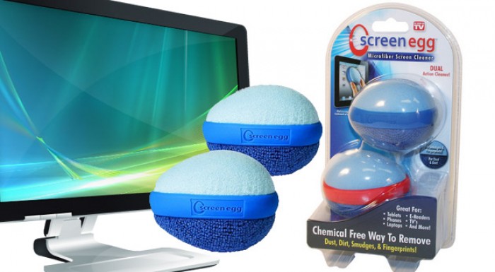 Screen Egg - multifunkčný čistič obrazoviek - 2 ks