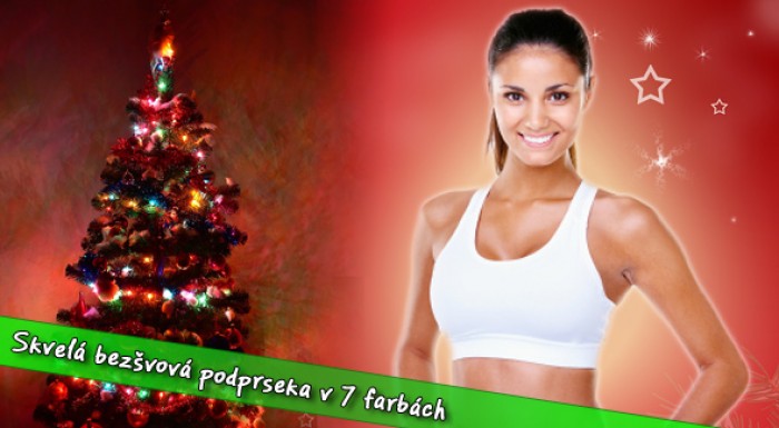 Bezšvová podprsenka - akciová cena 15,90€ za 3 kusy. V cene aj poštovné a balné.