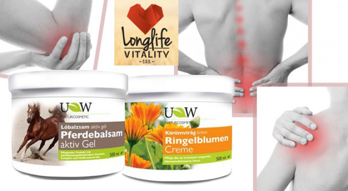 Hojivé UW krémy na rôzne druhy ťažkostí