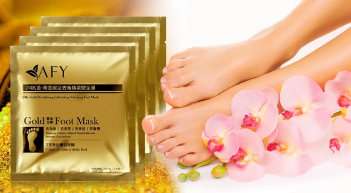 Exfoliačné ponožky namiesto pedikúry