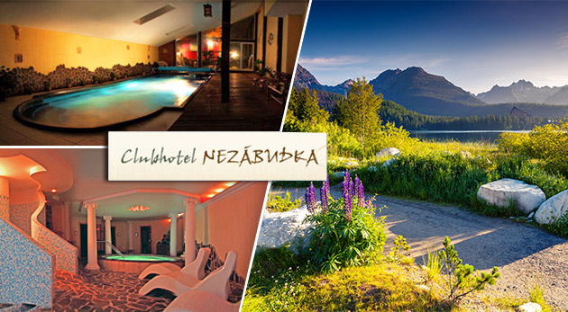 Wellness relax na 3 alebo 4 dni v Tatranskej Štrbe