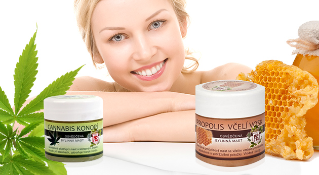 Sada bylinných mastí