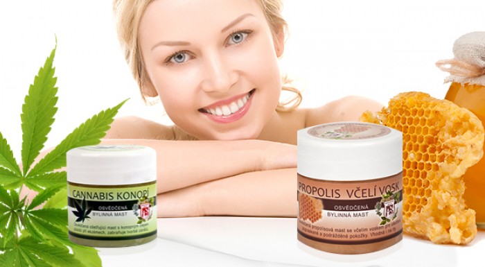 Sada bylinných mastí