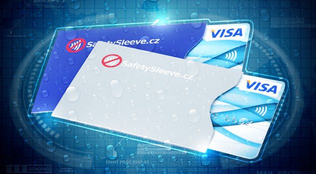 Bezpečnostný obal na bezkontaktnú kreditku