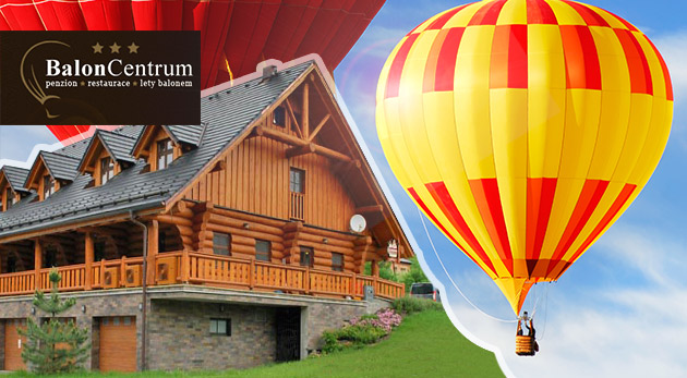 Krásy Moravy z oblakov v Penzióne BalonCentrum***