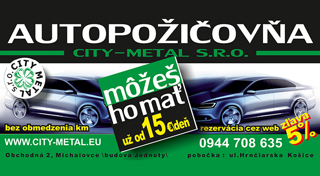 Prenájom auta na 1 deň