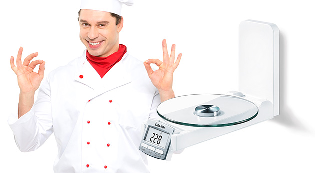 Závesná kuchynská váha