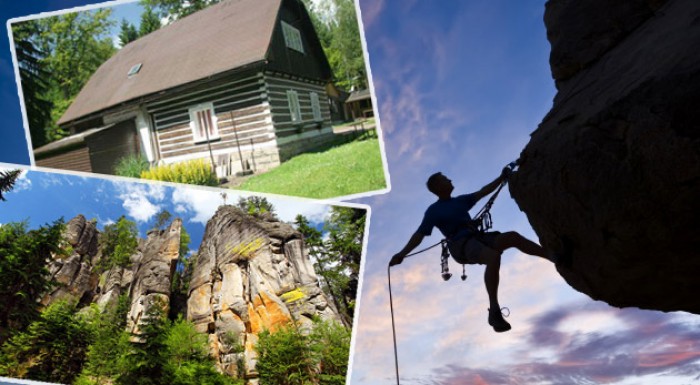 Zděřina pri Adršpachu - rodinný oddych v prírode