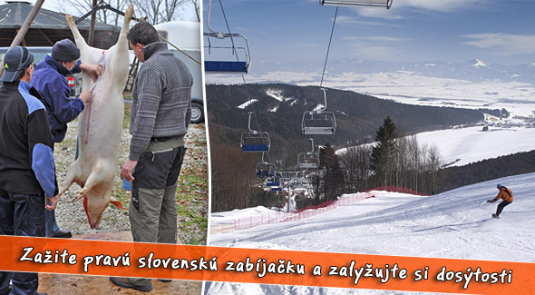 3 dňový pobyt so zabíjačkou na strednom Slovensku - Ranch Amadeus.