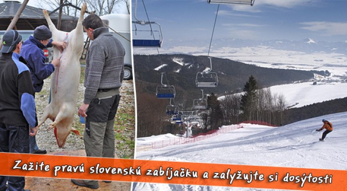 3 dňový pobyt so zabíjačkou na strednom Slovensku - Ranch Amadeus.