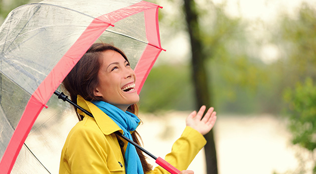 Štýlové dámske dáždniky