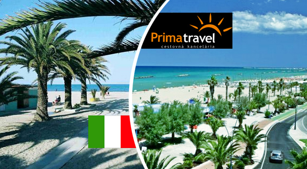 Relax pri mori na Palmovej riviére v Taliansku