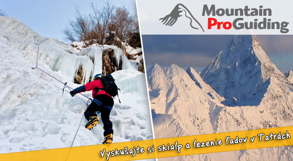 Tatranská srdcovka - 4 dňový kurz - adrenalínové aktivity v horách. Skialp, lezenie v ľadopáde, lavínový kurz.